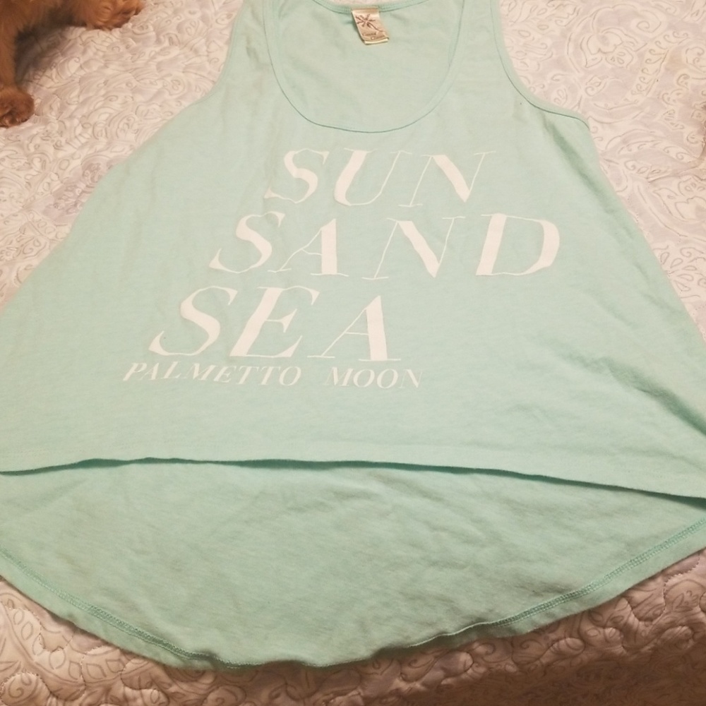 High-low tank top